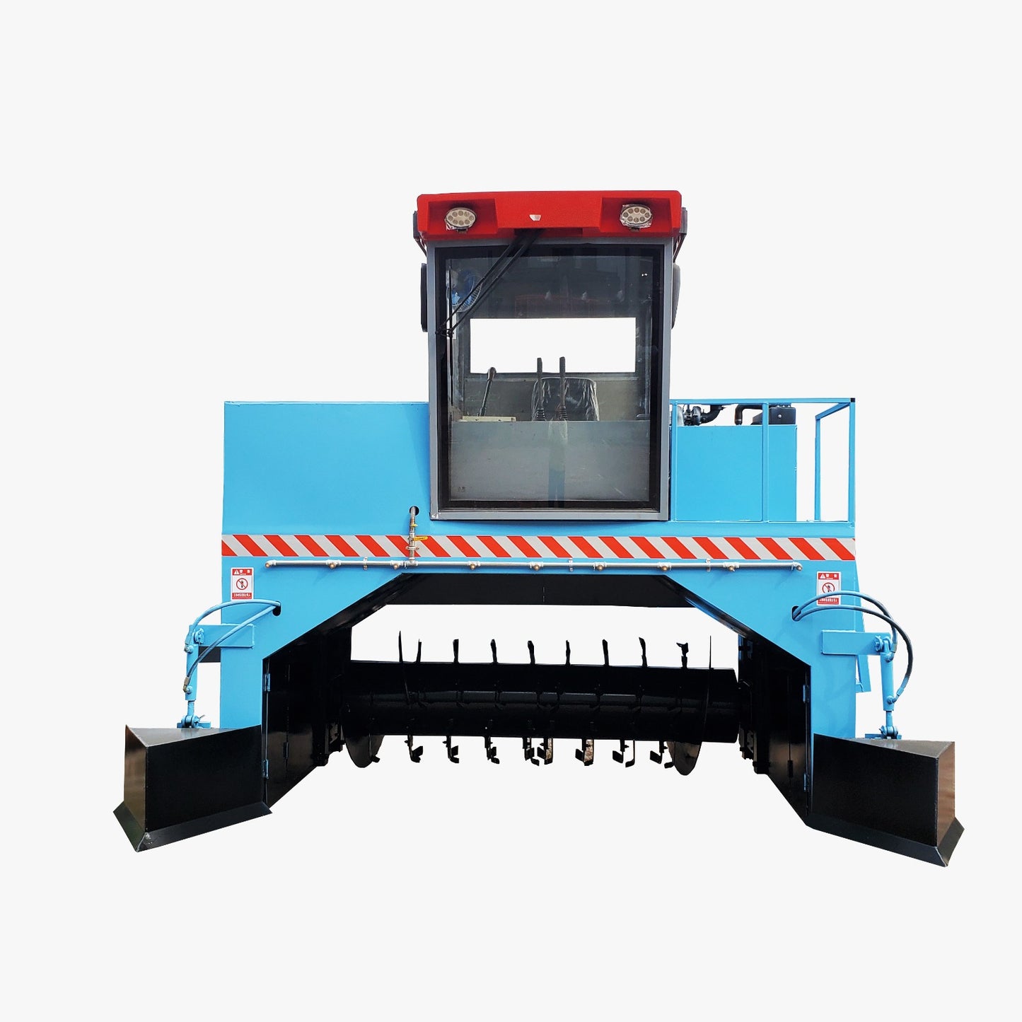 Crawler-Type Compost Turner