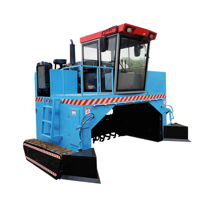 Crawler-Type Compost Turner